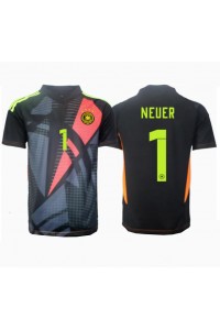 Tyskland Manuel Neuer #1 Keeper Fotballdrakt Hjemme Klær EM 2024 Korte ermer